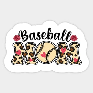 Baseball Mom Sticker